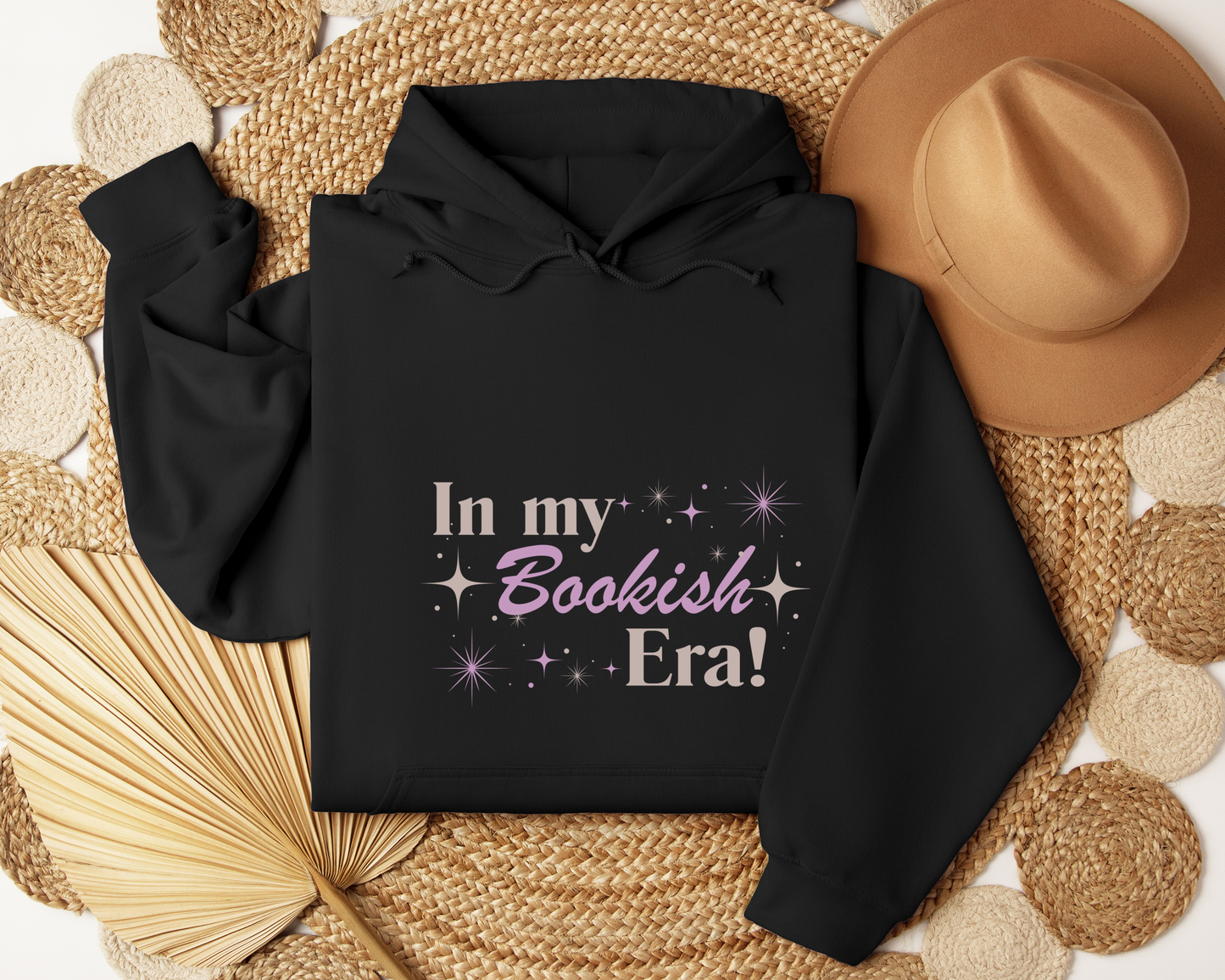 In My Bookish Era Hoodie | Cute Book Lover Sweatshirt | Booktok Reading Hoodie | Cozy Unisex Bookworm Gift | Literary Aesthetic Hoodie