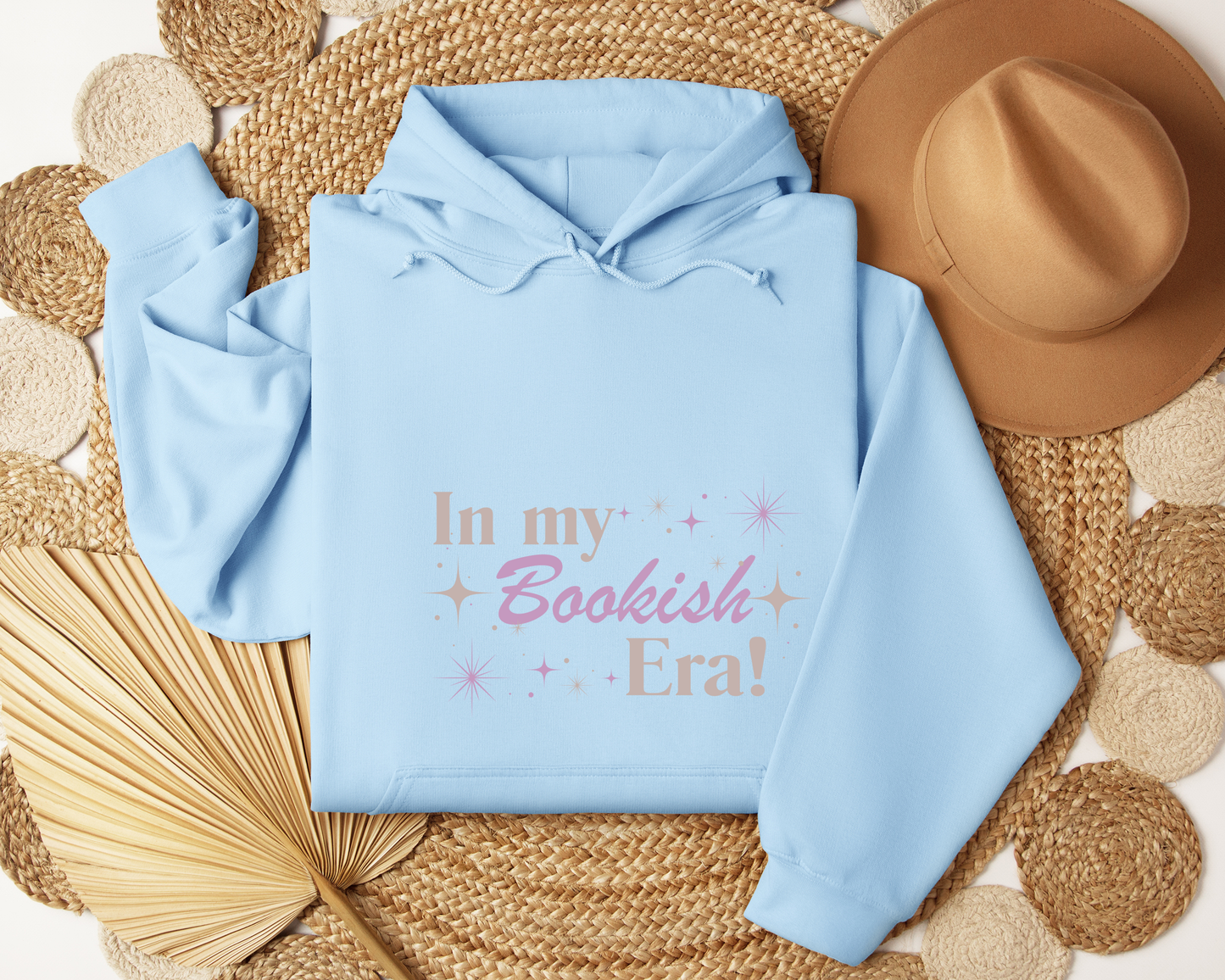 In My Bookish Era Hoodie | Cute Book Lover Sweatshirt | Booktok Reading Hoodie | Cozy Unisex Bookworm Gift | Literary Aesthetic Hoodie