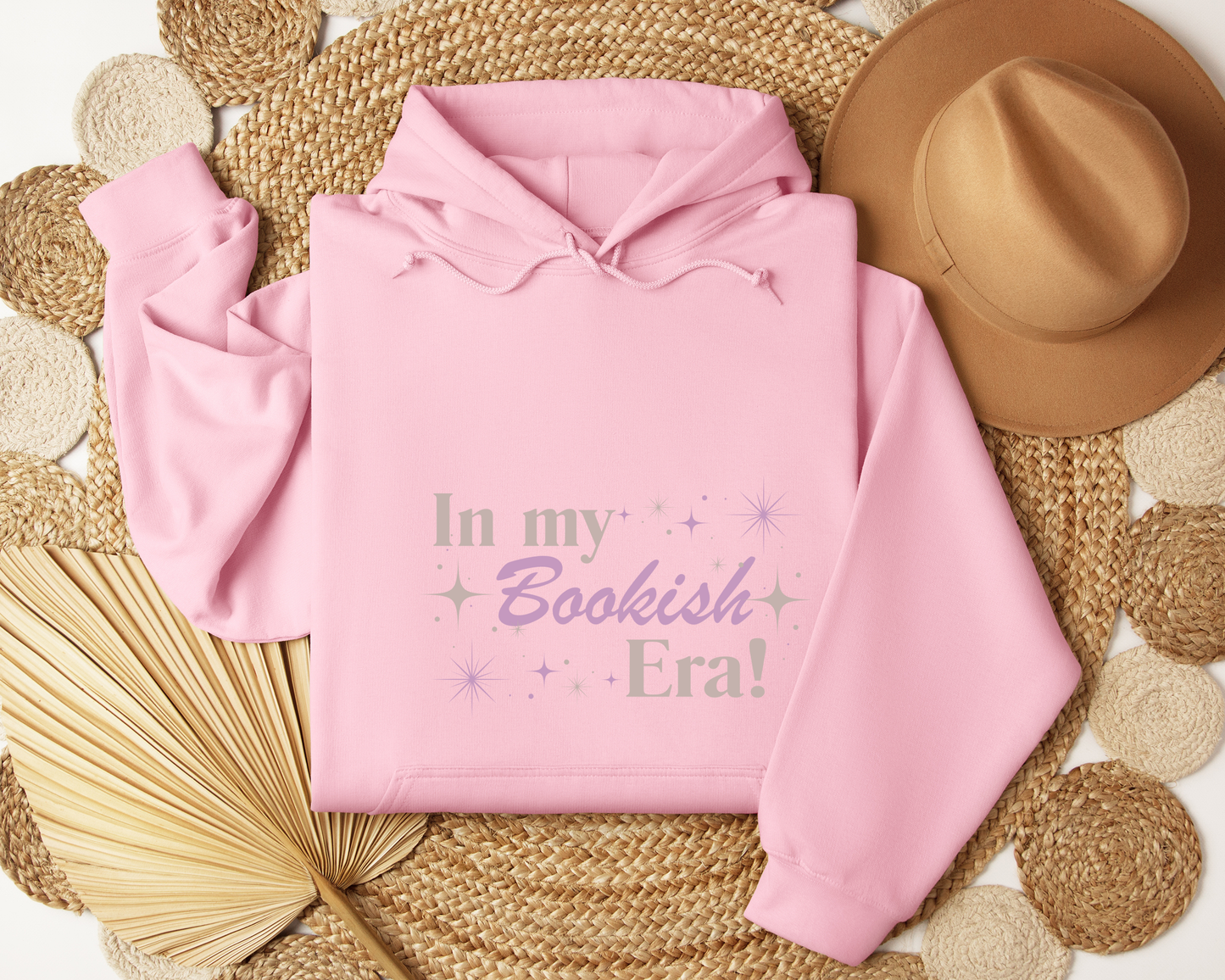In My Bookish Era Hoodie | Cute Book Lover Sweatshirt | Booktok Reading Hoodie | Cozy Unisex Bookworm Gift | Literary Aesthetic Hoodie